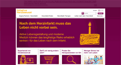 Desktop Screenshot of herzbewusst.de